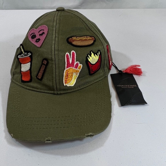 Scotch & Soda Accessories - NWT Scotch and Soda Patch Dad Hat | Maison Scotch